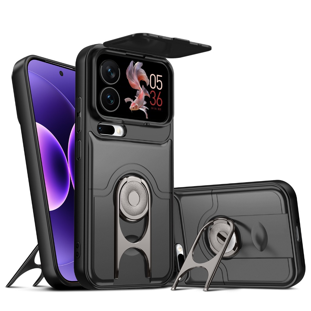Phone Accessories Ring Holder - Slide Camera Lens Protector Phone Case