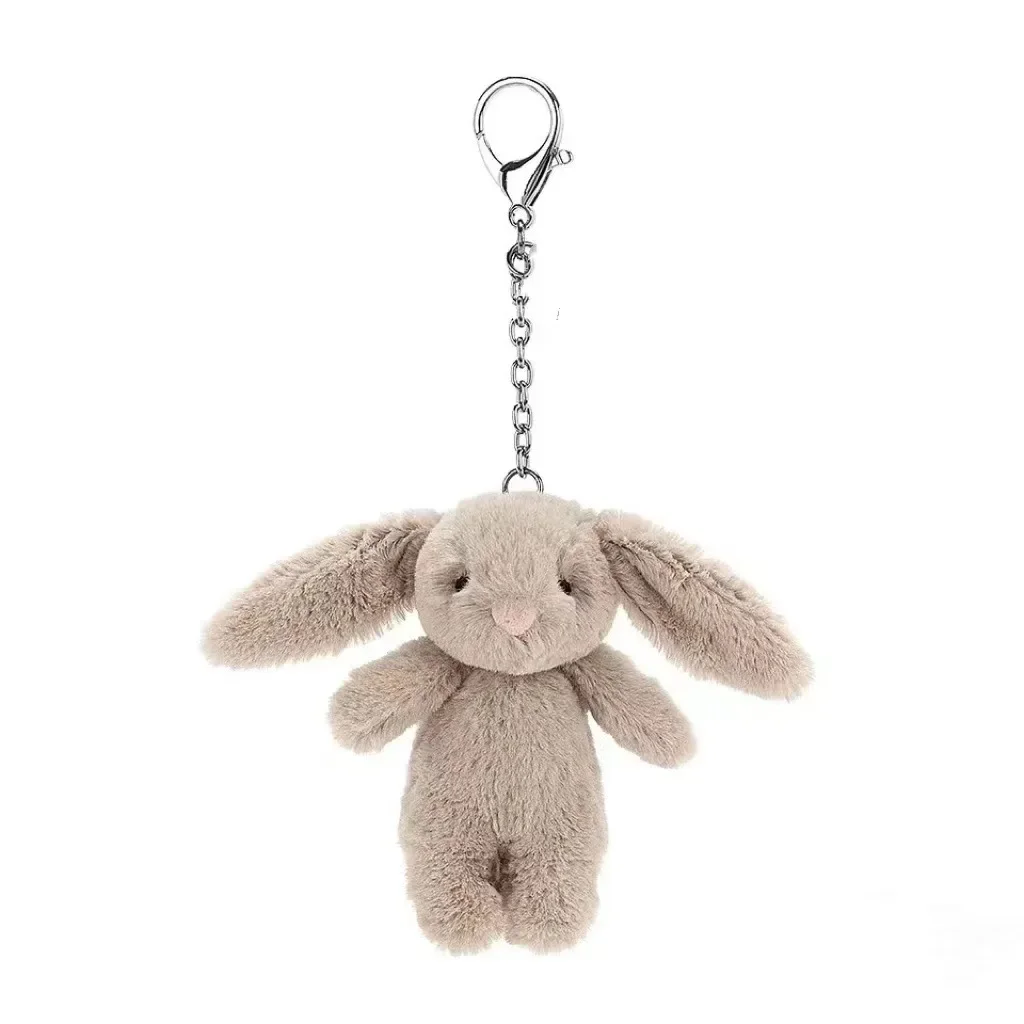 Phone Accessories For Car - Stuffed Animals Cute Cartoon Rabbit Keychain