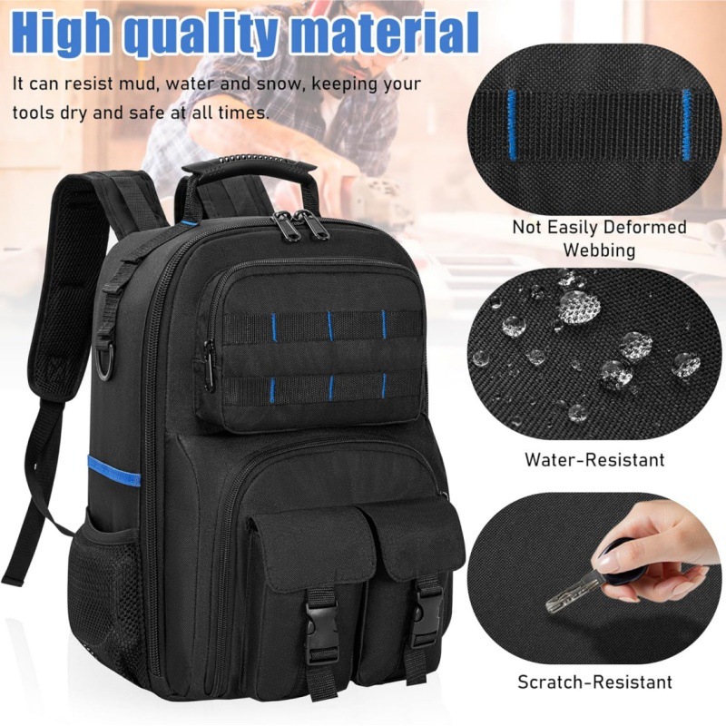 Phone Zone Accessories & Repair Lake Charles Reviews - Wear-resistant Oxford cloth tool storage backpack,