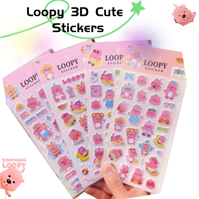 Phone Accessories Diy - New Pororo Anime Cute Loopy 3D