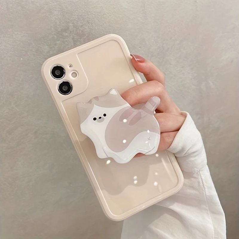 Korean Cute Cartoon Kitten Acr - Pop Socket Grip 评论和价格