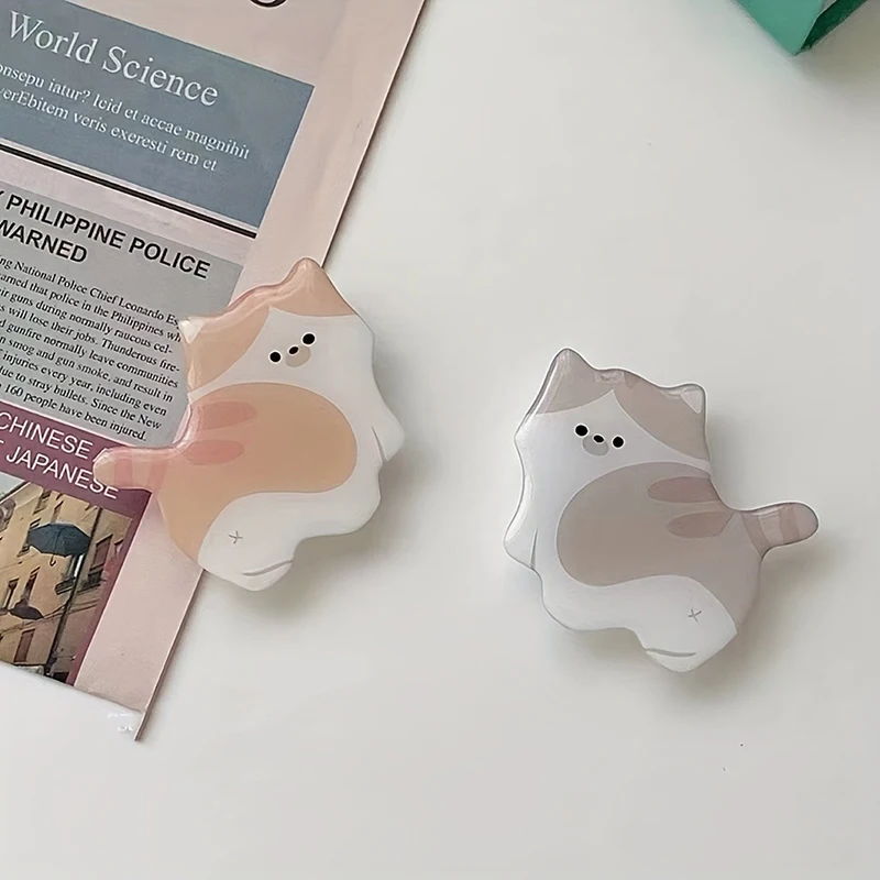 Korean Cute Cartoon Kitten Acr - Pop Socket Grip 评论和价格