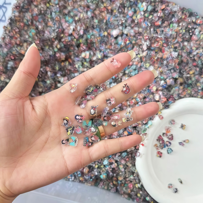 102pcs One Piece acrylic tags  - Phone Accessories Diy 评论和价格