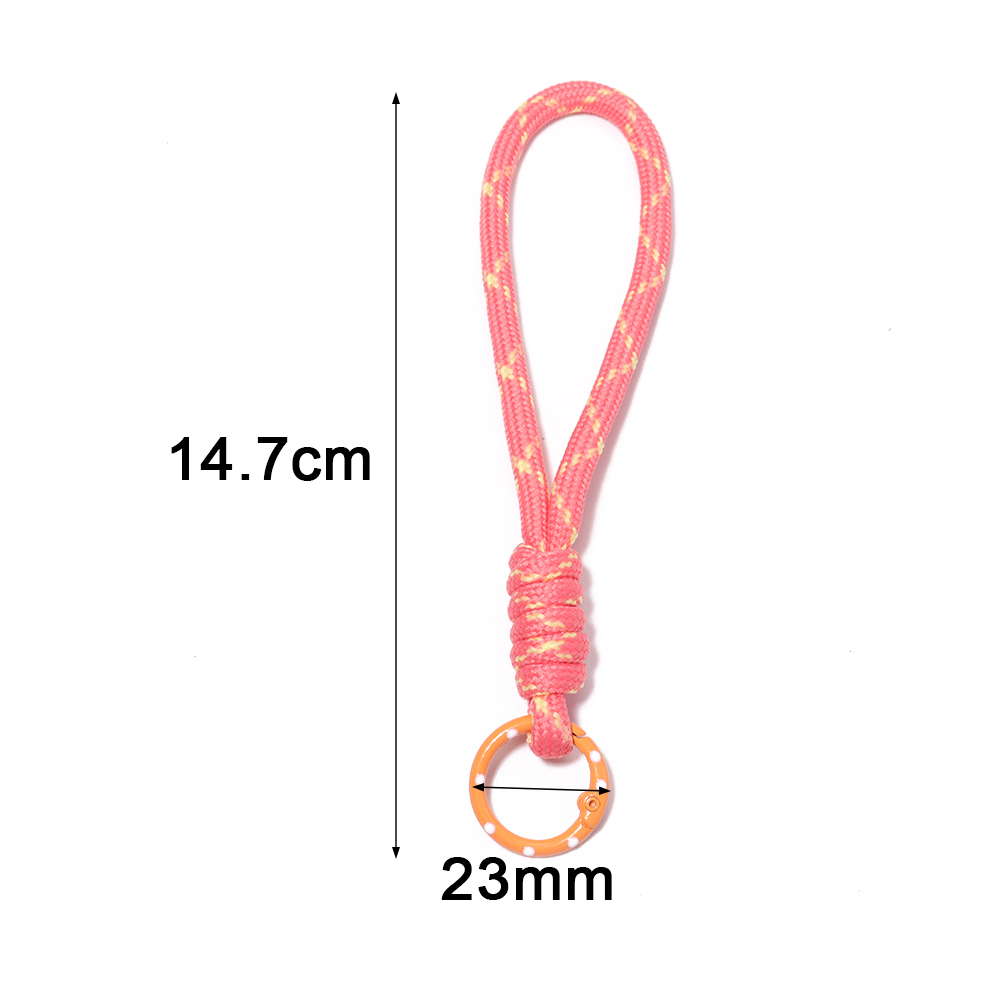 5pcs/lot Colorful Braided Keyc - Phone Accessories Hanger 评论和价格