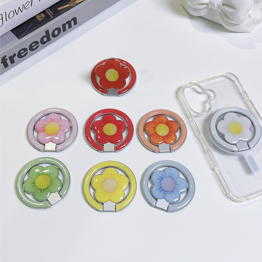 Flower Magnetic Foldable Kicks - Phone Accessories For Car 评论和价格