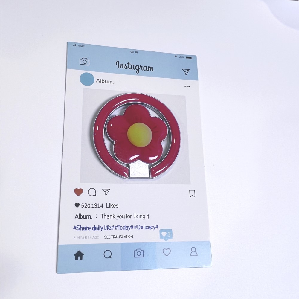 Flower Magnetic Foldable Kicks - Phone Accessories For Car 评论和价格
