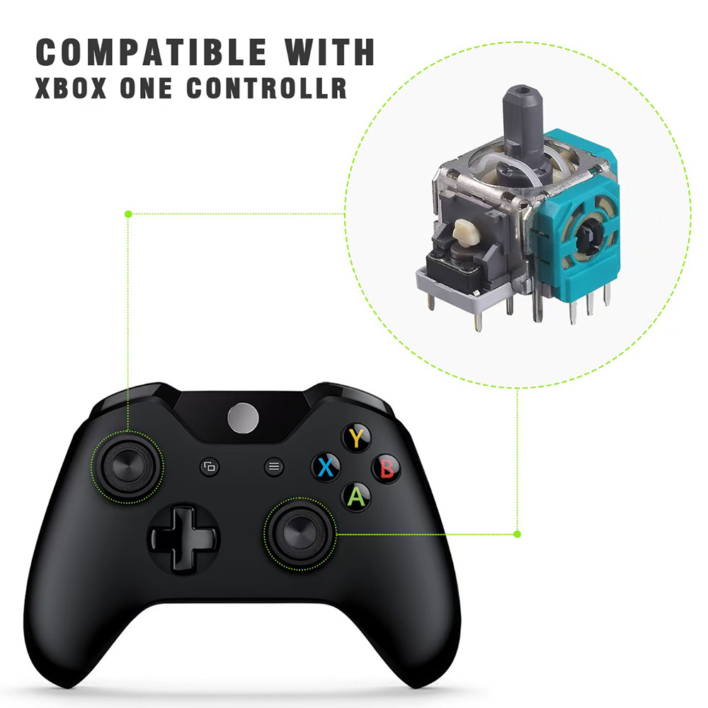 10pcs Replacement 3D Analog Jo - Xbox Phone Accessories 评论和价格