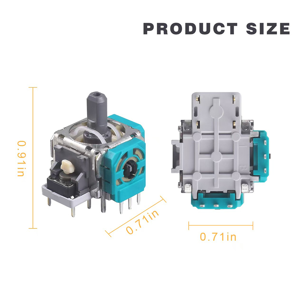 10pcs Replacement 3D Analog Jo - Xbox Phone Accessories 评论和价格