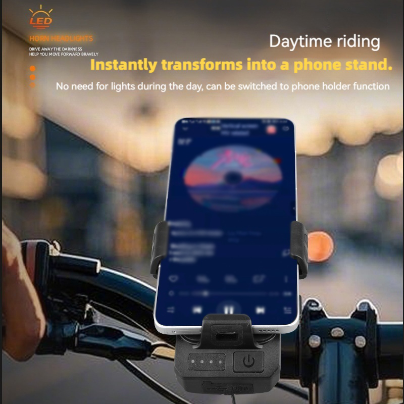Bicycle Front Light with Horn  - Phone Zone Accessories & Repair Lake Charles Reviews 评论和价格
