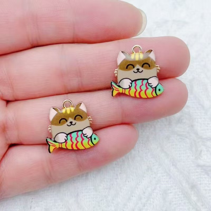 10pcs cross-border cartoon cut - Phone Accessories Diy 评论和价格
