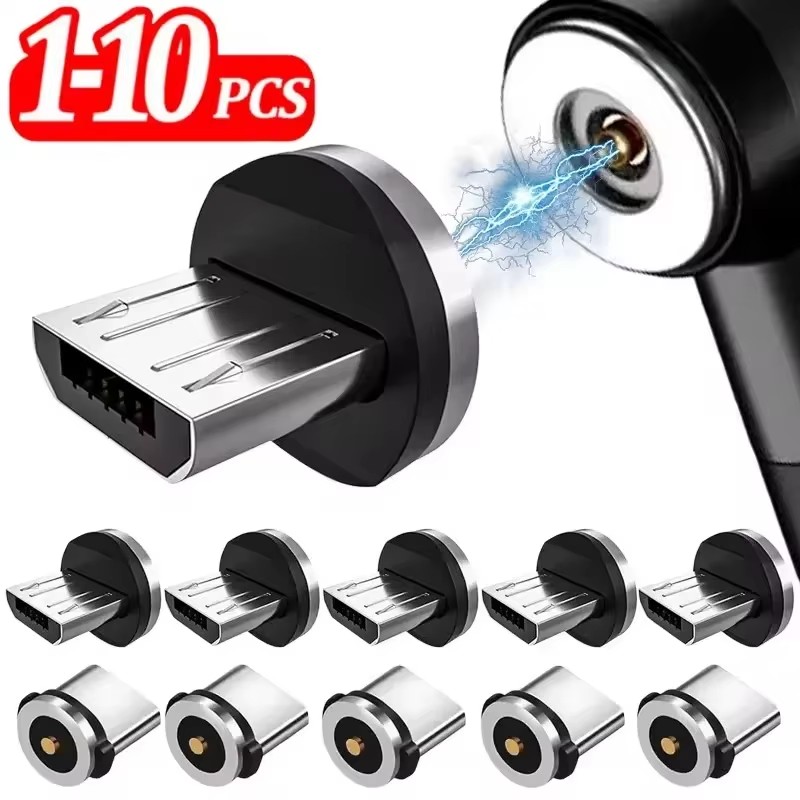 1/5/10PCS USB-A Type C Magneti - Fast Charging Cable 评论和价格
