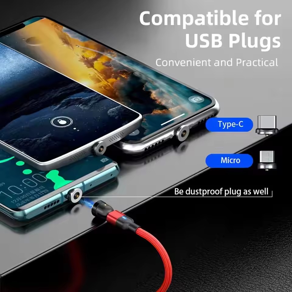 1/5/10PCS USB-A Type C Magneti - Fast Charging Cable 评论和价格