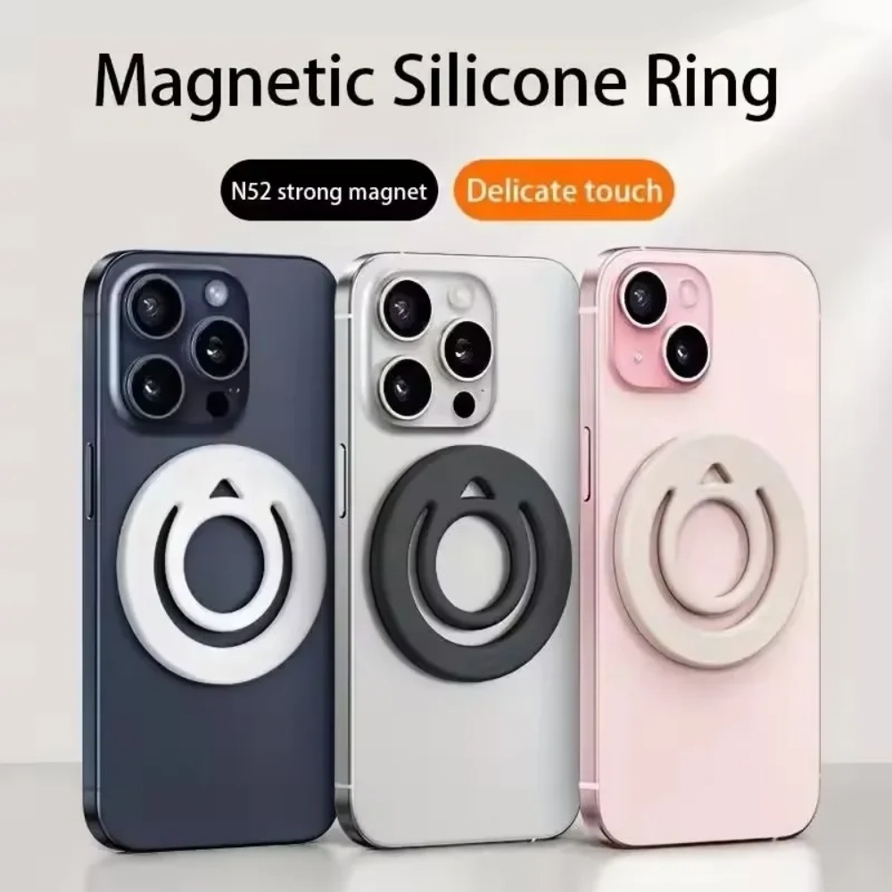 1PC Universal Magnetic Silicon - Pop Socket Grip 评论和价格