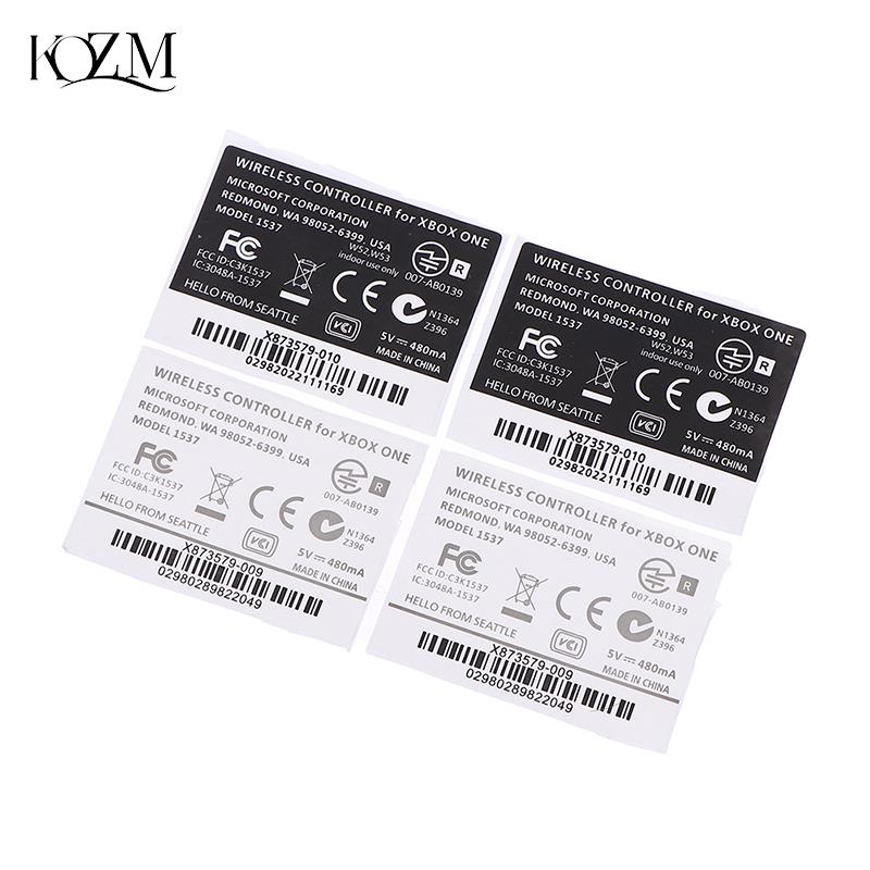 2pcs Black White Lable Seals S - Xbox Phone Accessories 评论和价格