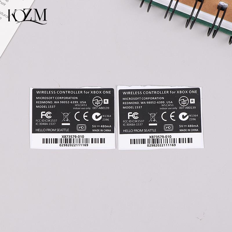 2pcs Black White Lable Seals S - Xbox Phone Accessories 评论和价格
