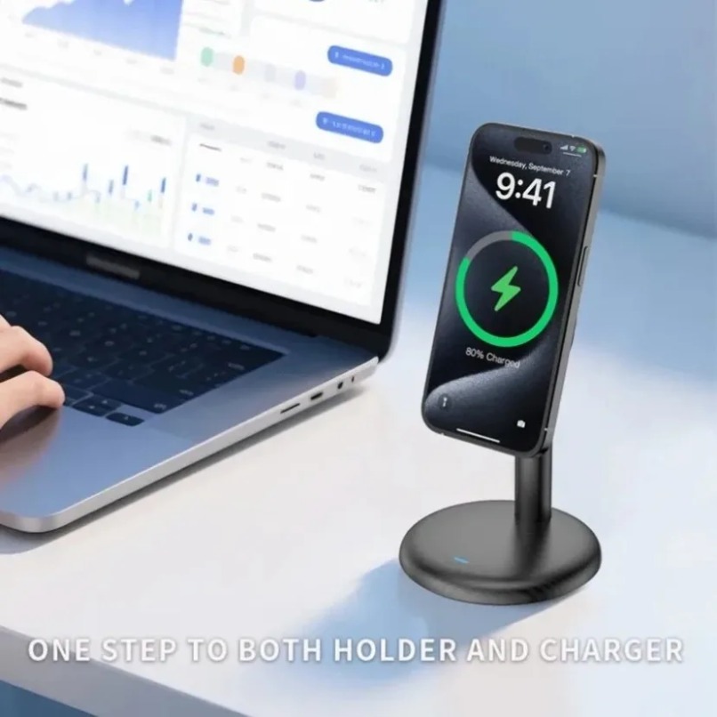 Desktop Magnetic Phone Stand F - Fast Charging Cable 评论和价格