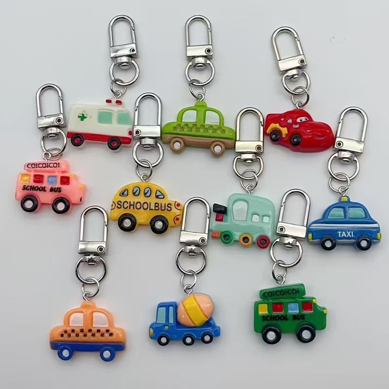 10pcs resin cartoon car keycha - Phone Accessories For Car 评论和价格