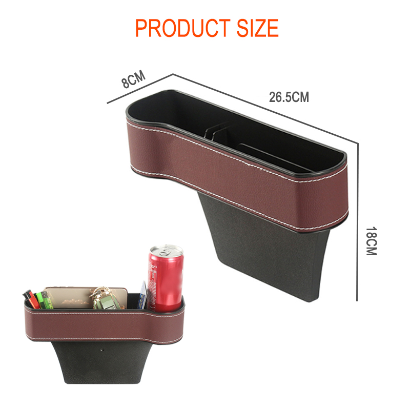 1Pc Premium Leather Car Seat G - Phone Accessories For Car 评论和价格