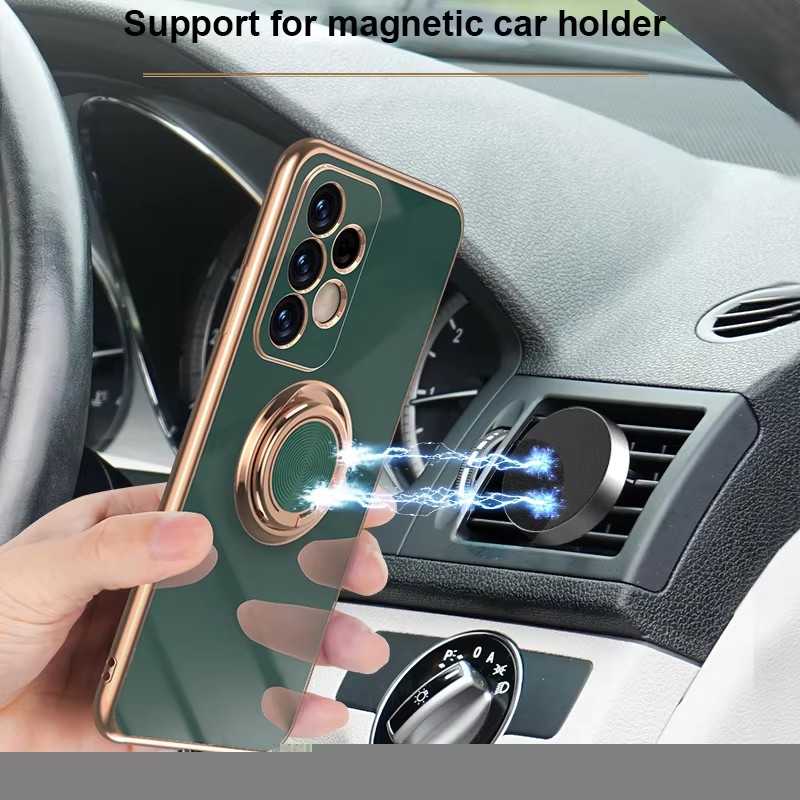 Luxury Plating Magnetic 360°Ri - Phone Accessories Ring Holder 评论和价格