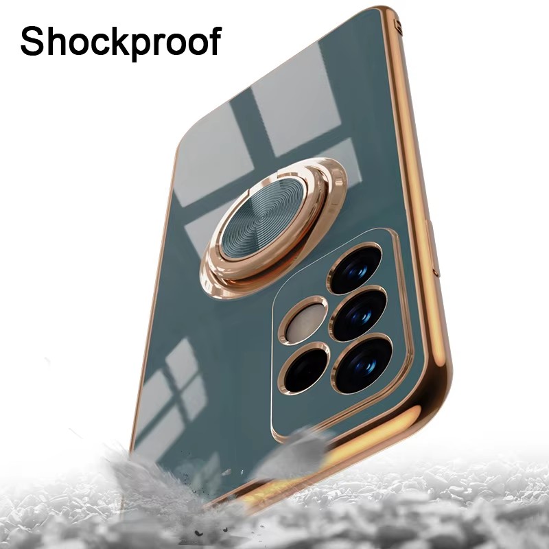 Luxury Plating Magnetic 360°Ri - Phone Accessories Ring Holder 评论和价格