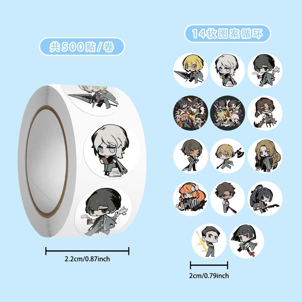 500PCS Anime Limbus Company Yi - Phone Accessories Company 评论和价格